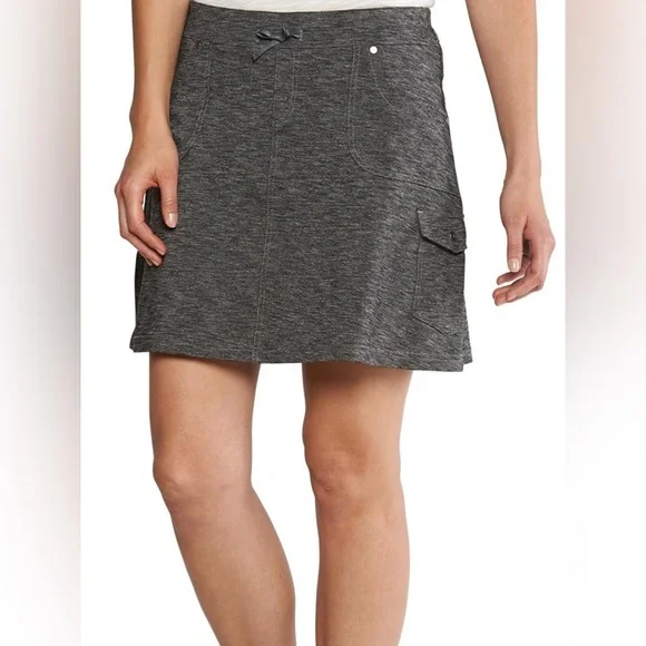 Kuhl Women's Mova Skort in charcoal heather, S, MSRP $70 - Picture 2 of 16